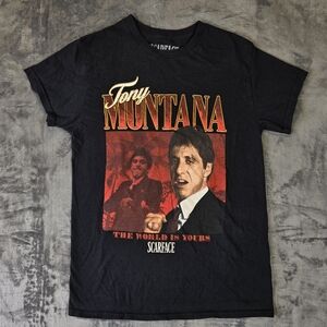 Scarface Tony Montana T Shirt Size Small